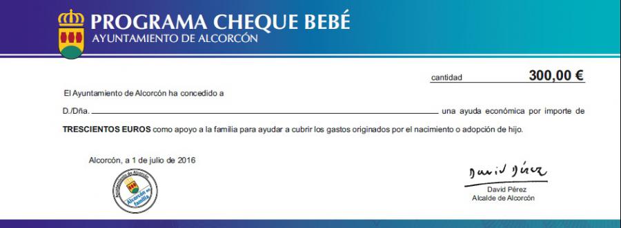 Los vecinos beneficiarios del Cheque Bebé ya han comenzado a canjear estas ayudas en los establecimientos adheridos #Alcorcón