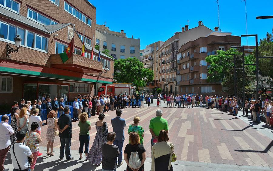 #Alcorcón guarda 5 minutos de silencio por las víctimas del atentado de Niza
