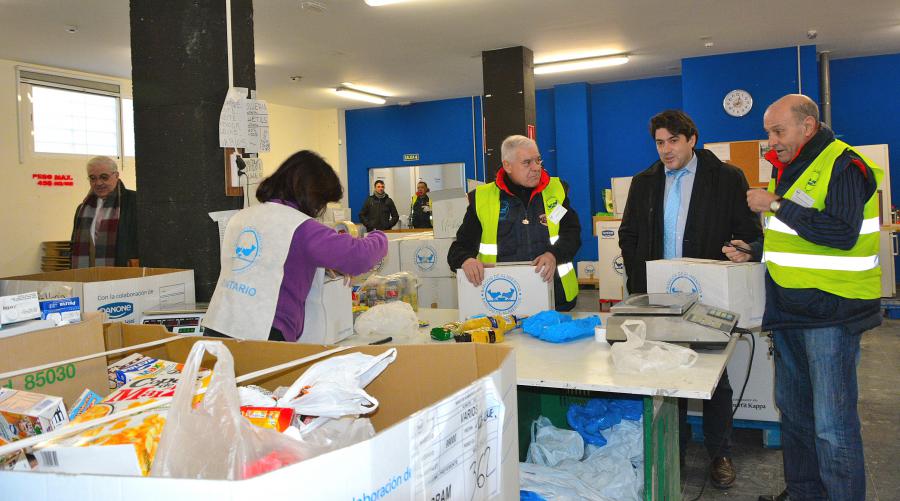 @davidperez anima a los vecinos de #Alcorcón a colaborar en la Gran Recogida del @balimentos