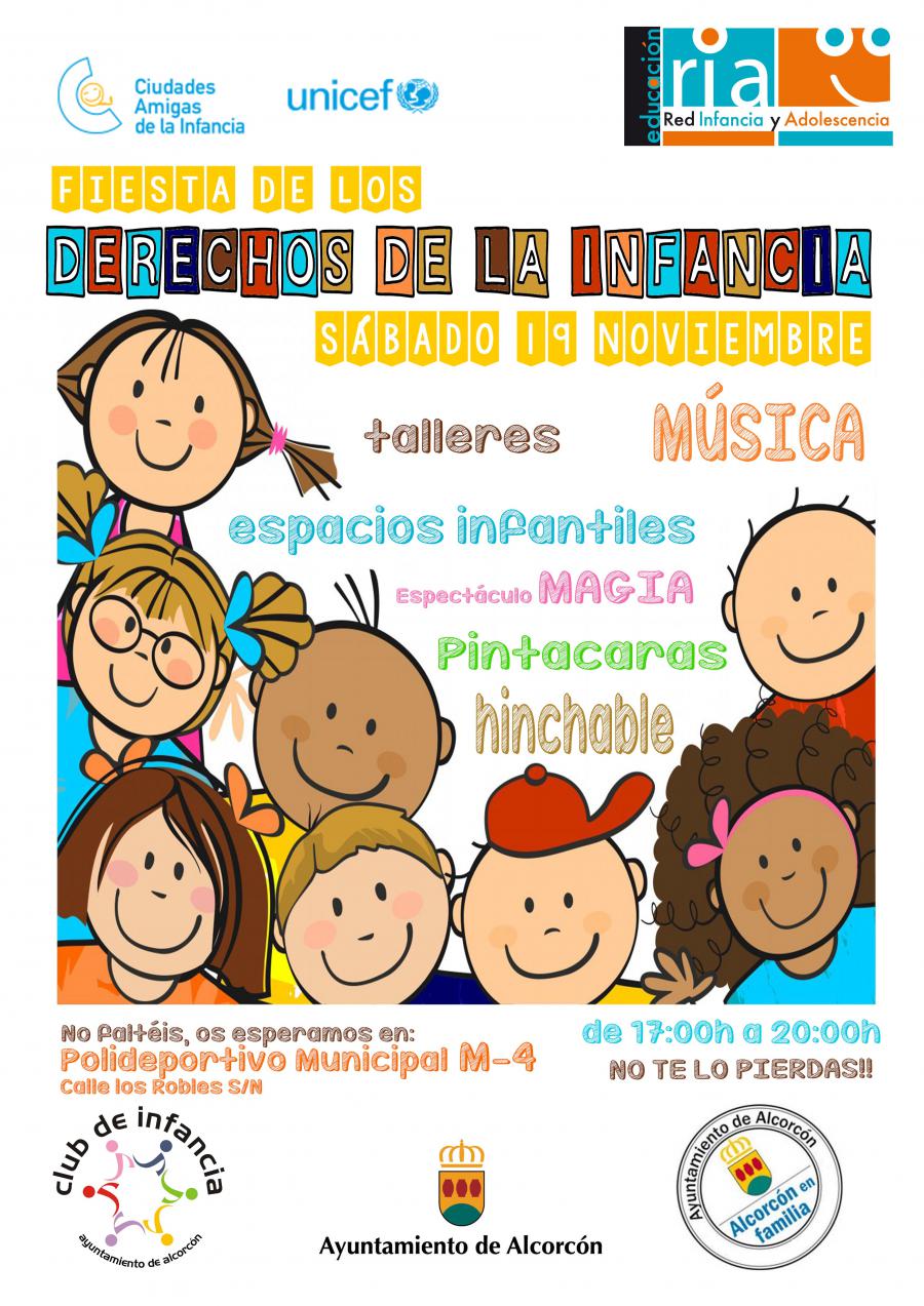 #Alcorcón celebrará el #DíaUniversaldelNiño con una fiesta infantil