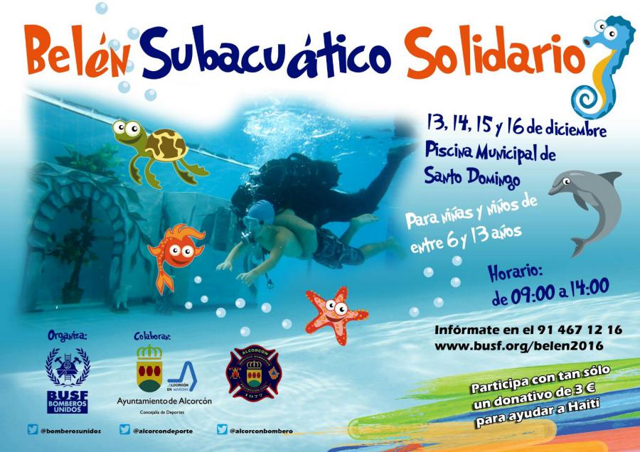 #Alcorcón contará con un belén subacuático solidario único en España