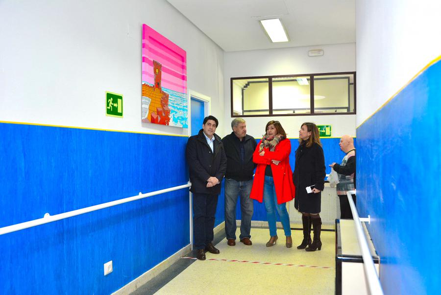 El alcalde, @davidperez, visita el rehabilitado centro ocupacional Carlos Castilla del Pino en el que ya están instalados los usuarios