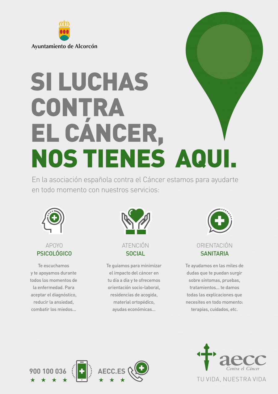 @AytoAlcorcon se suma y apoya la campaña de la @aecc_es en #Alcorcon