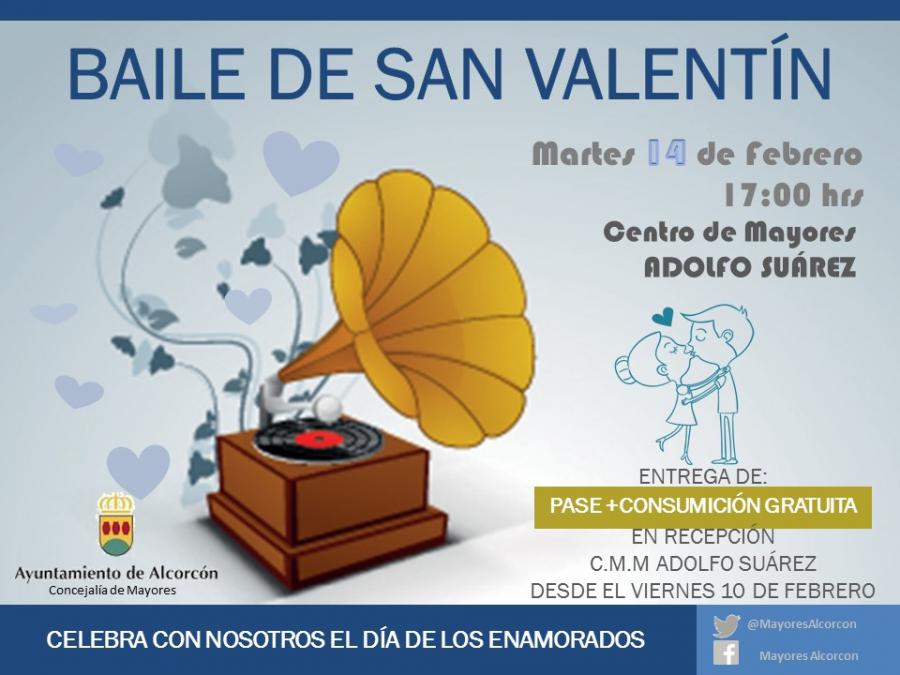 Los mayores de #Alcorcón celebrarán San Valentín con una exhibición de bailes de salón y una master-class