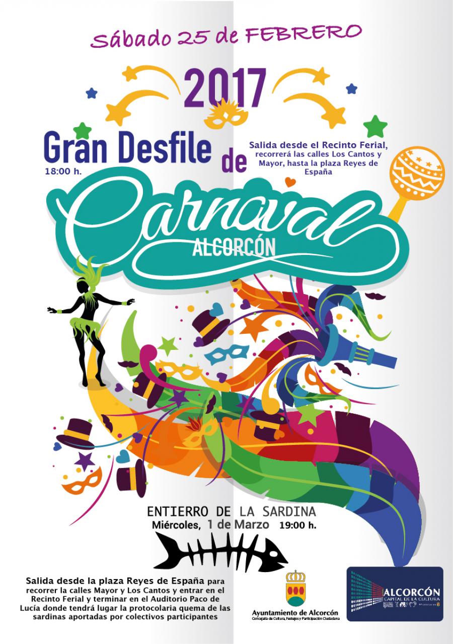 Disfraces y participación de todas las edades, ingredientes principales del Carnaval de #Alcorcón