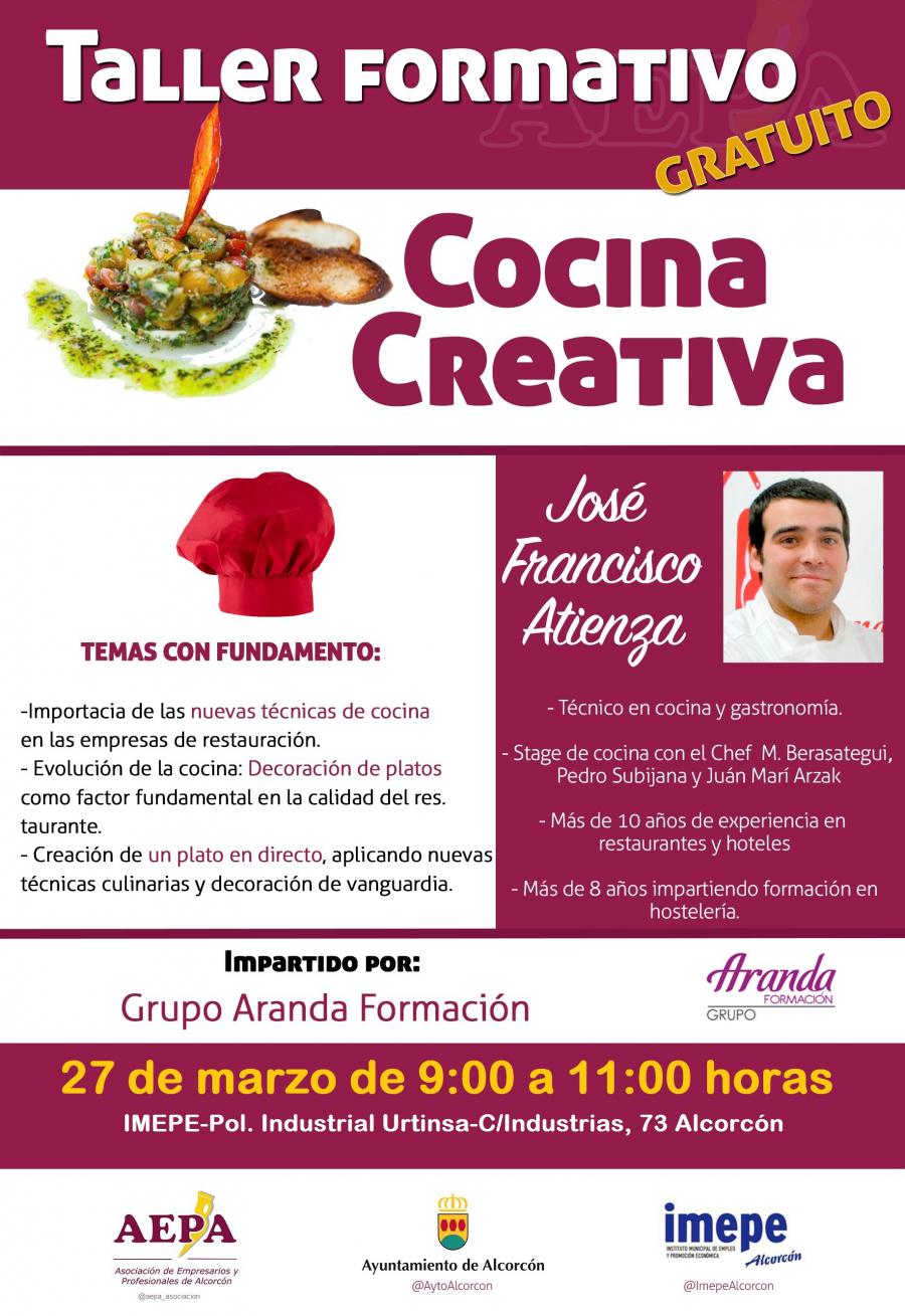 @AyotoAlcorcon pone en marcha un seminario dirigido a los establecimientos hosteleros de #Alcorcón sobre Cocina Creativa