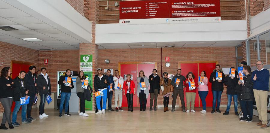 @AytoAlcorcón ha hecho entrega de las becas Erasmus+