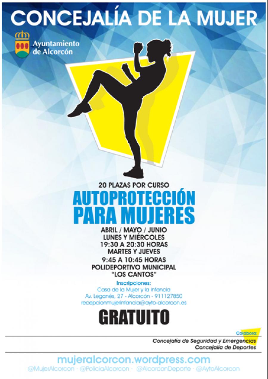 El @AytoAlcorcón pone en marcha clases de autoprotección para mujeres