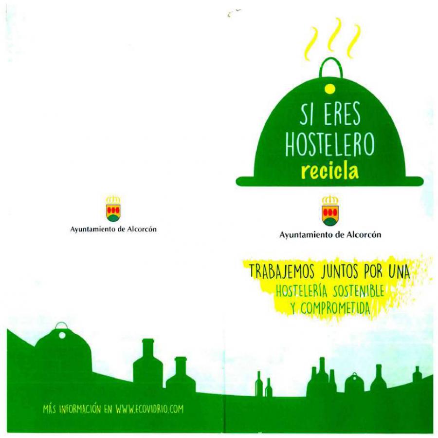 @AytoAlcorcón incentiva a los hosteleros de #Alcorcon a que reciclen el vidrio