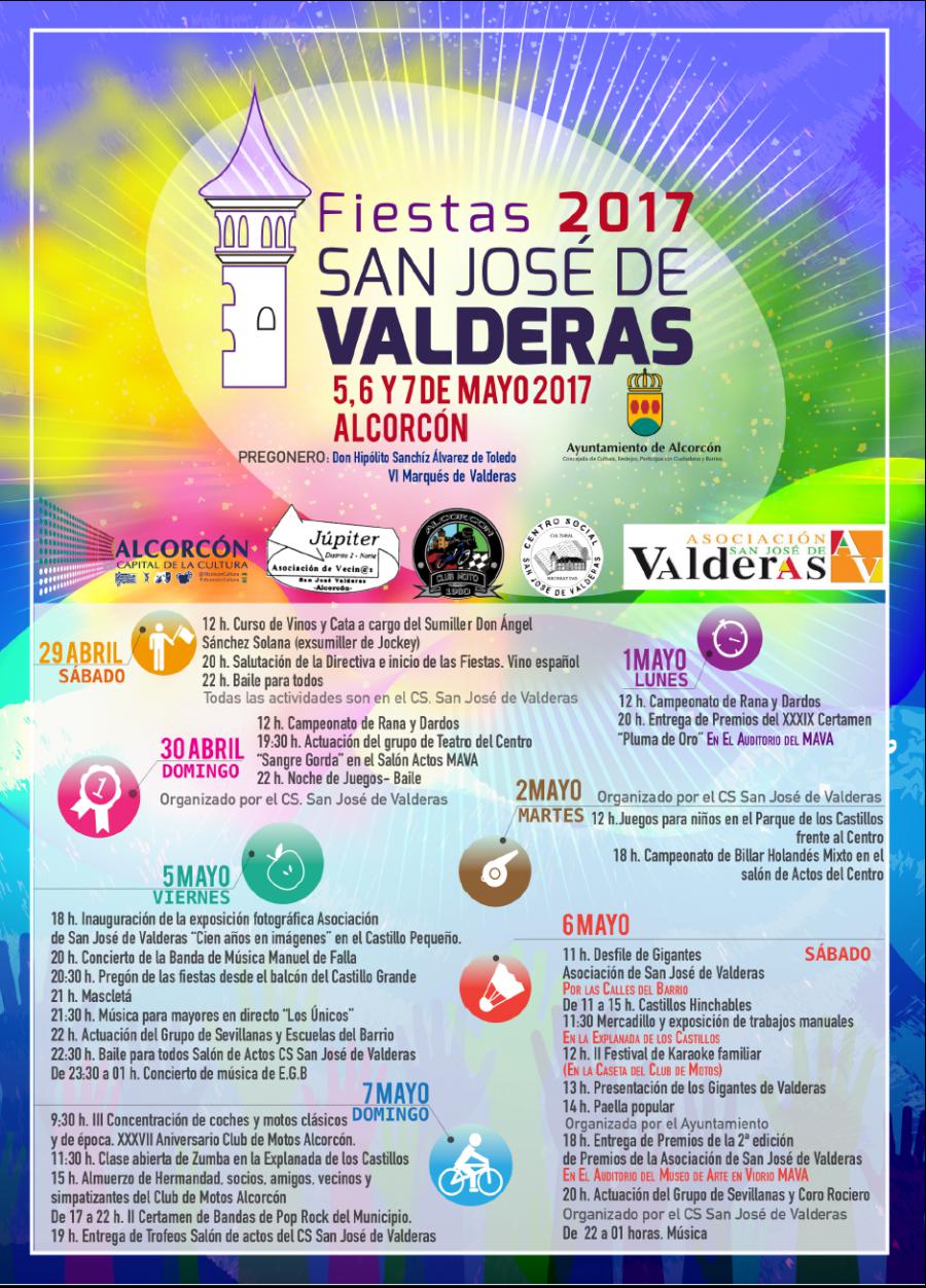 El pregón del Marqués de Valderas dará el pistoletazo de salida a las fiestas del barrio