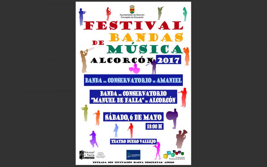 La agrupación del Conservatorio de música Manuel de Falla participará en un encuentro de bandas que tendrá lugar en Alcorcón