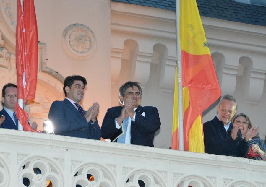 El Marqués de Valderas, pregonero de honor en las fiestas del barrio