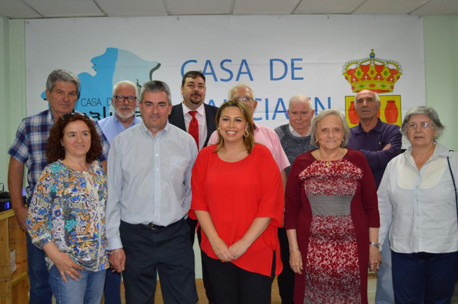 @SilviaCruzM asistió a la celebración del Día de las Letras Gallegas en #Alcorcón