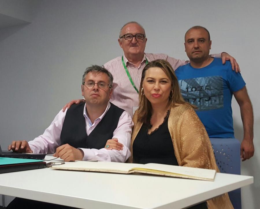 @SilviaCruzM celebra con los mayores su día en la Semana Cultural, Artística y Deportiva Ciudad de #Alcorcón