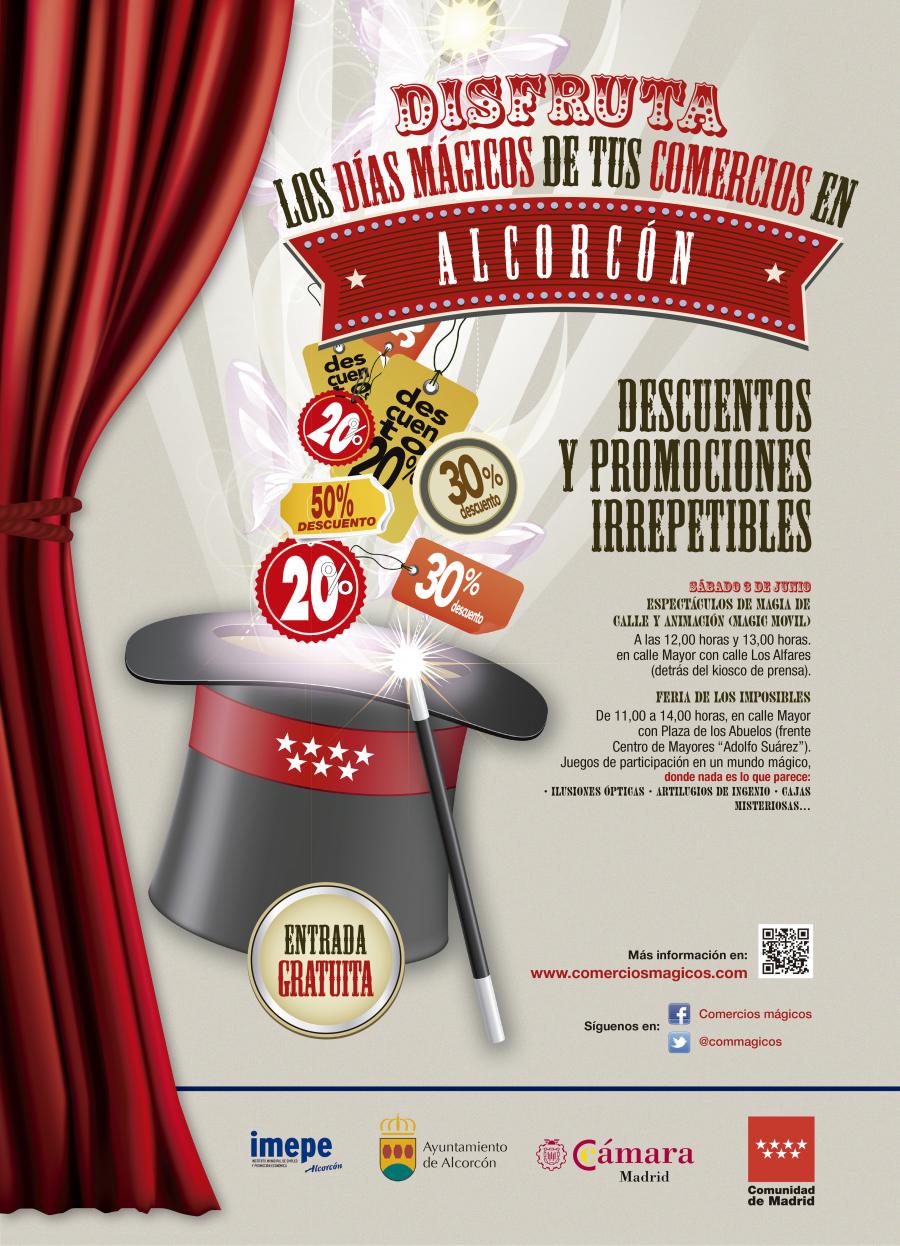 Más de 200 comercios participarán en la II edición de los Comercios Mágicos de #Alcorcón