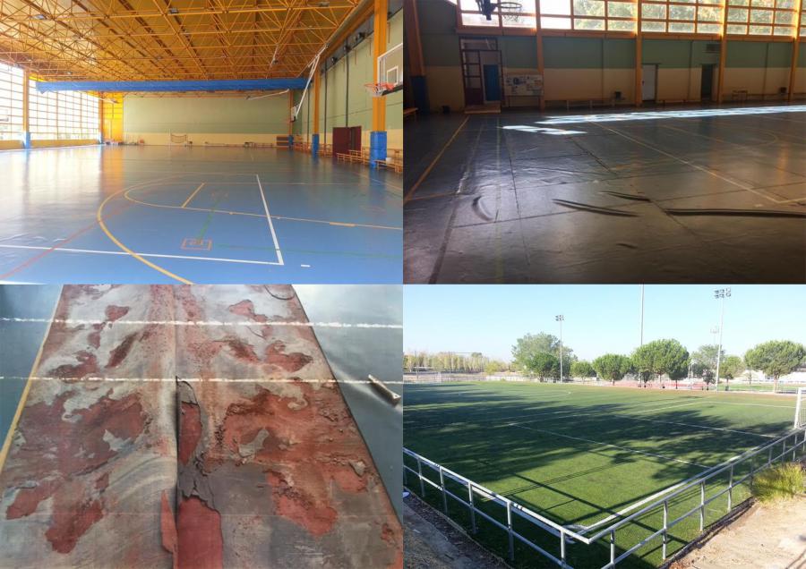 El @AytoAlcorcon invertirá más de 90.000 euros en la mejora de dos espacios deportivos de la ciudad