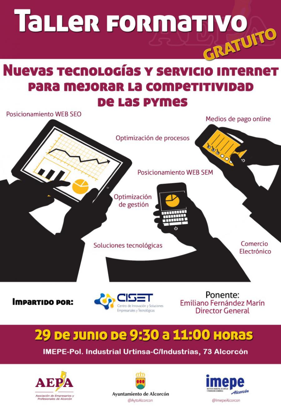 @AytoAlcorcón fomenta la formación en nuevas tecnologías y servicios de Internet