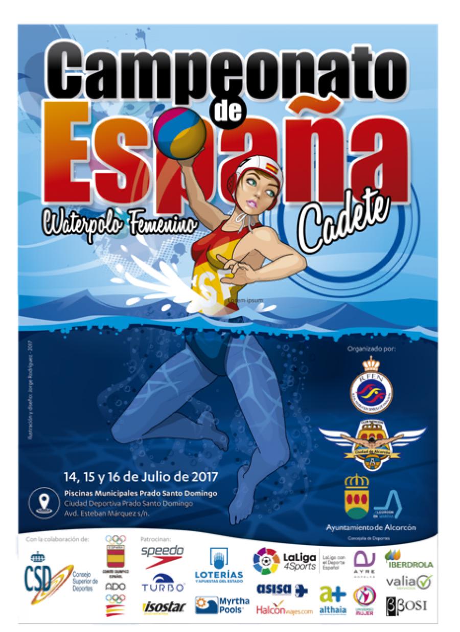 #Alcorcón acoge el Campeonato de España Cadete femenino de Waterpolo