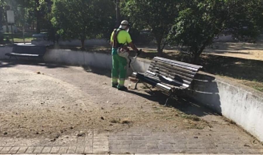 La campaña de desbroce para prevenir incendios concluye el viernes con más de un millón de metros cuadrados desbrozados