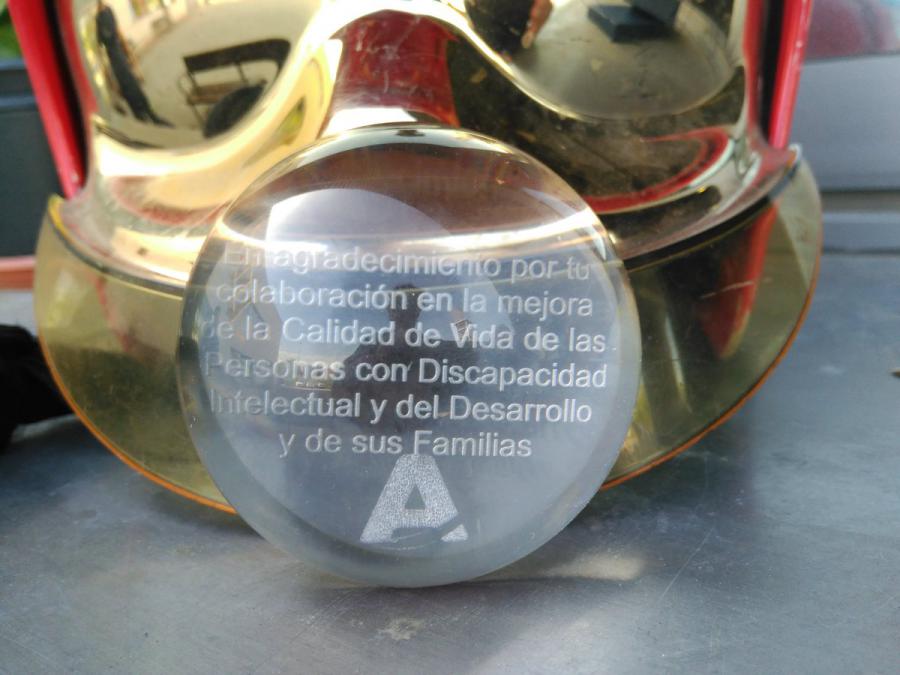 .@davidperez: “El reconocimiento de @AfaniasAsociac a @alcorconbombero hace que sigamos trabajando para que #Alcorcón sea ejemplo en #prevención de #incendios”