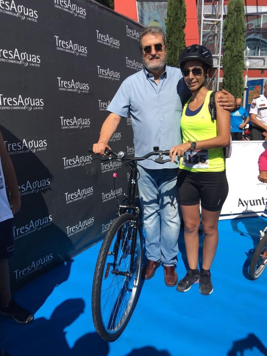 Alrededor de 300 ciclistas han participado en la XIX Fiesta de la Bicicleta Alcor celebrada con motivo de las #FiestasAlcorcón2017