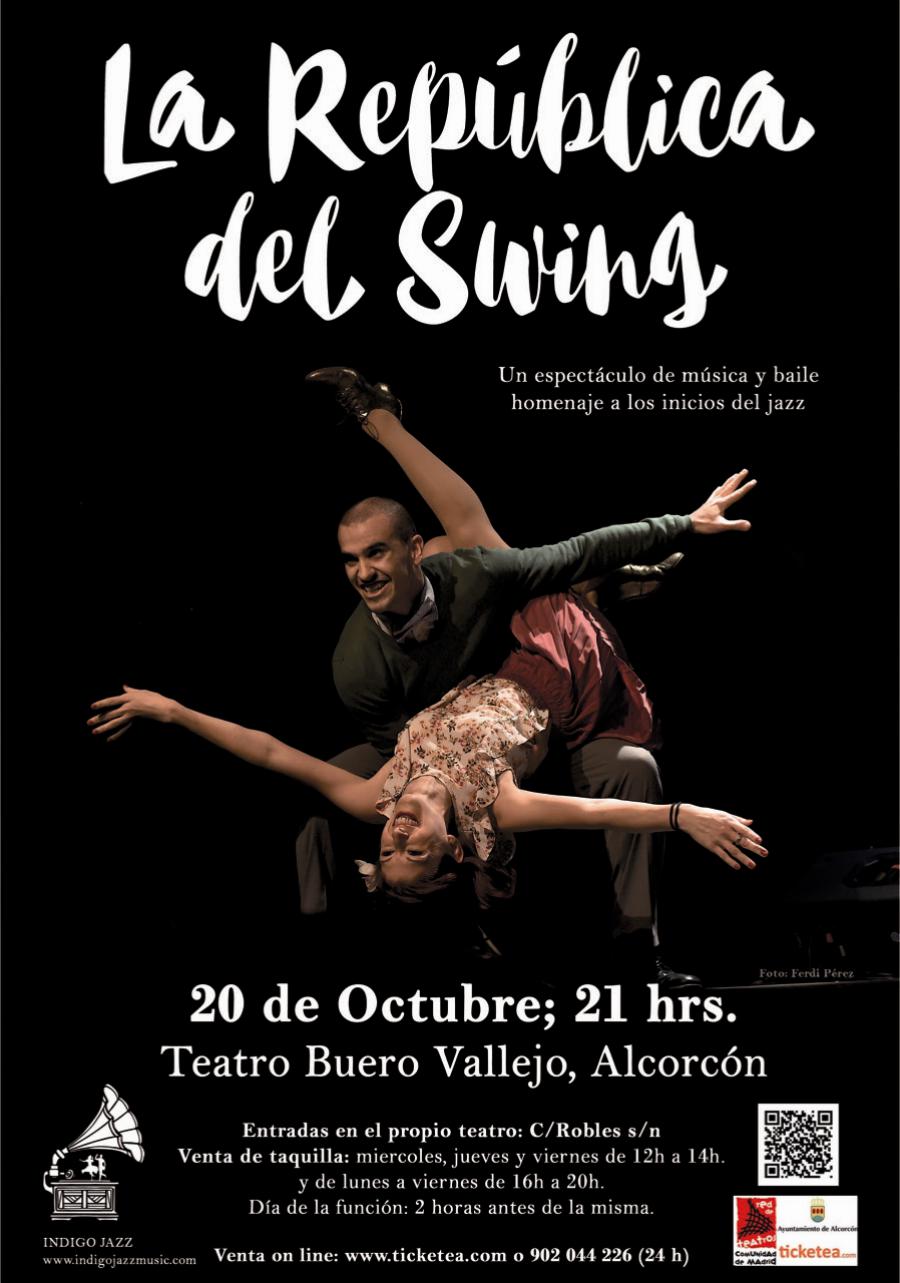 El charlestón, el claqué o el blues llegan a #Alcorcón de la mano de la “La República del Swing”