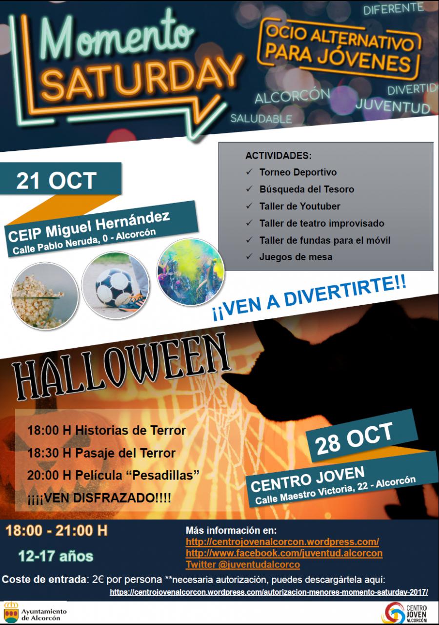 “Momento Saturday” se pone en marcha el próximo 21 de octubre