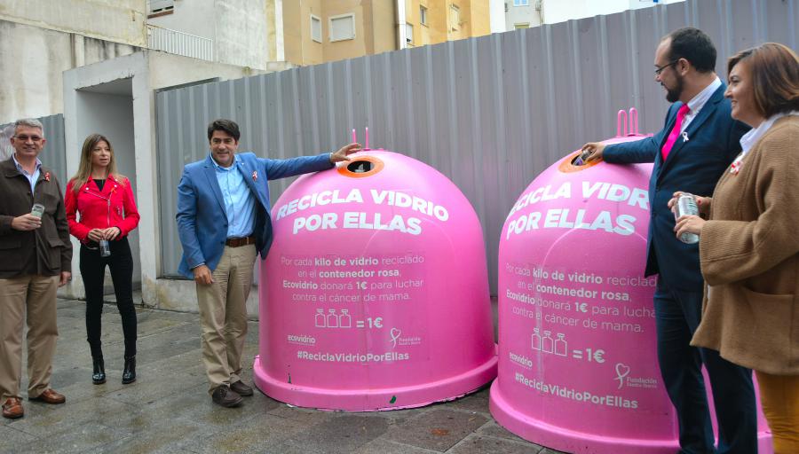 #Alcorcón se suma a la campaña “Recicla Vidrio por Ellas” para concienciar sobre el reciclaje y recaudar fondos contra el cáncer
