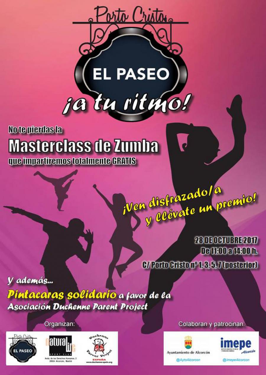 La Asociación El Paseo Comercial Portocristo Posterior organiza una Masterclass de Zumba y un Pintacaras solidario el sábado 28