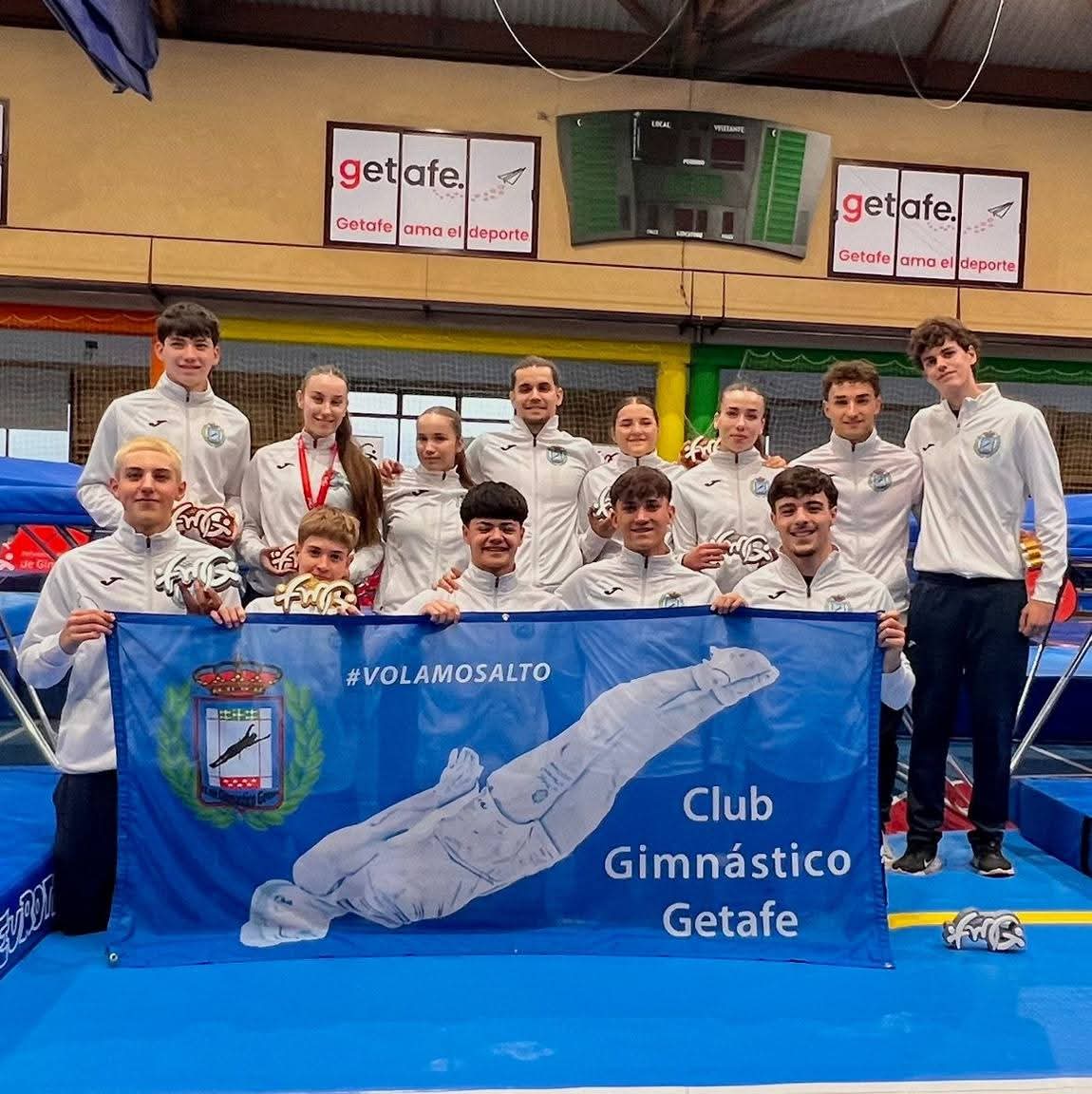 Gimnastas destacados en el Trofeo Comunidad de Madrid de Trampolín