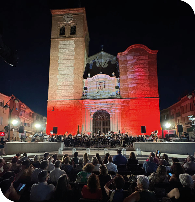 La Catedral de Getafe pone el broche de oro a la temporada con una nueva edición del Concierto de la Luz