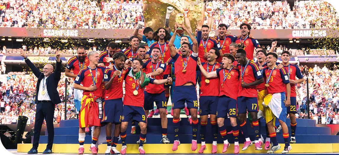 Fuenlabrada celebra por todo lo alto el segundo Mundial de España