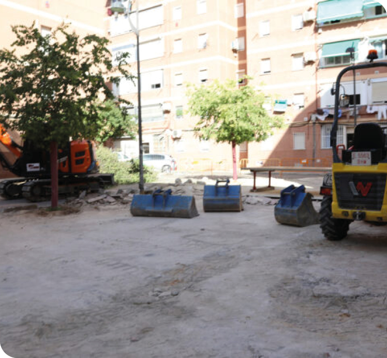 Se ha iniciado la cuarta fase del Plan Margaritas para seguir mejorando el barrio