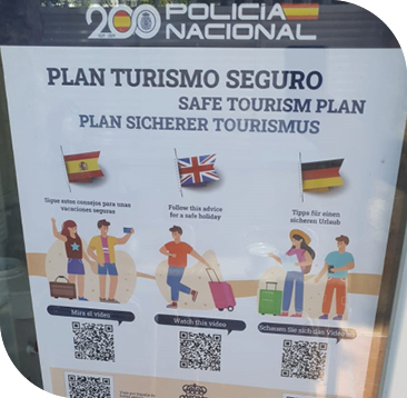 Campañas informativas de Policía Nacional de Móstoles para combatir el delito