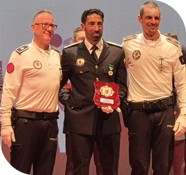 Móstoles celebra el homenaje de Policía Municipal a su patrón