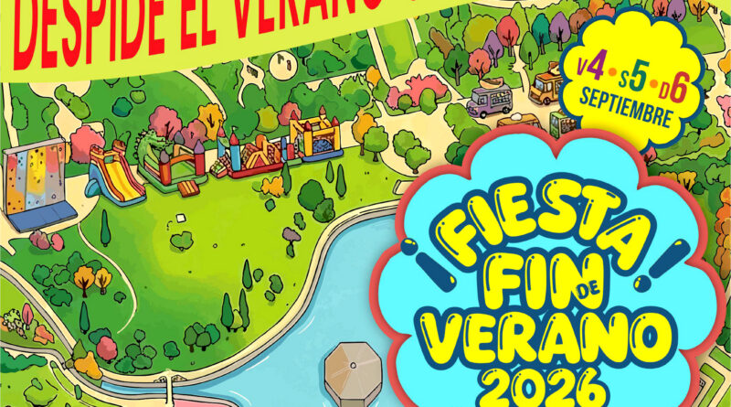 El Ayuntamiento de Getafe organiza la Fiesta del Fin del Verano el próximo fin de semana