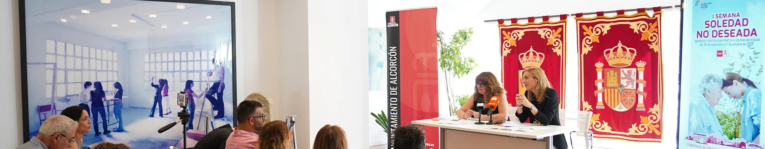 Arranca la Semana en torno a la Soledad no Deseada con el objetivo de visibilizar y combatir esta realidad en Alcorcón