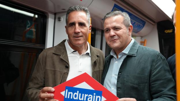 La Comunidad de Madrid promueve junto a Miguel Induráin el uso de la bicicleta y el transporte público en la Semana Europea de la Movilidad