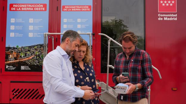 La Comunidad de Madrid lanza una campaña informativa sobre las ayudas para la reconstrucción de la Sierra Oeste