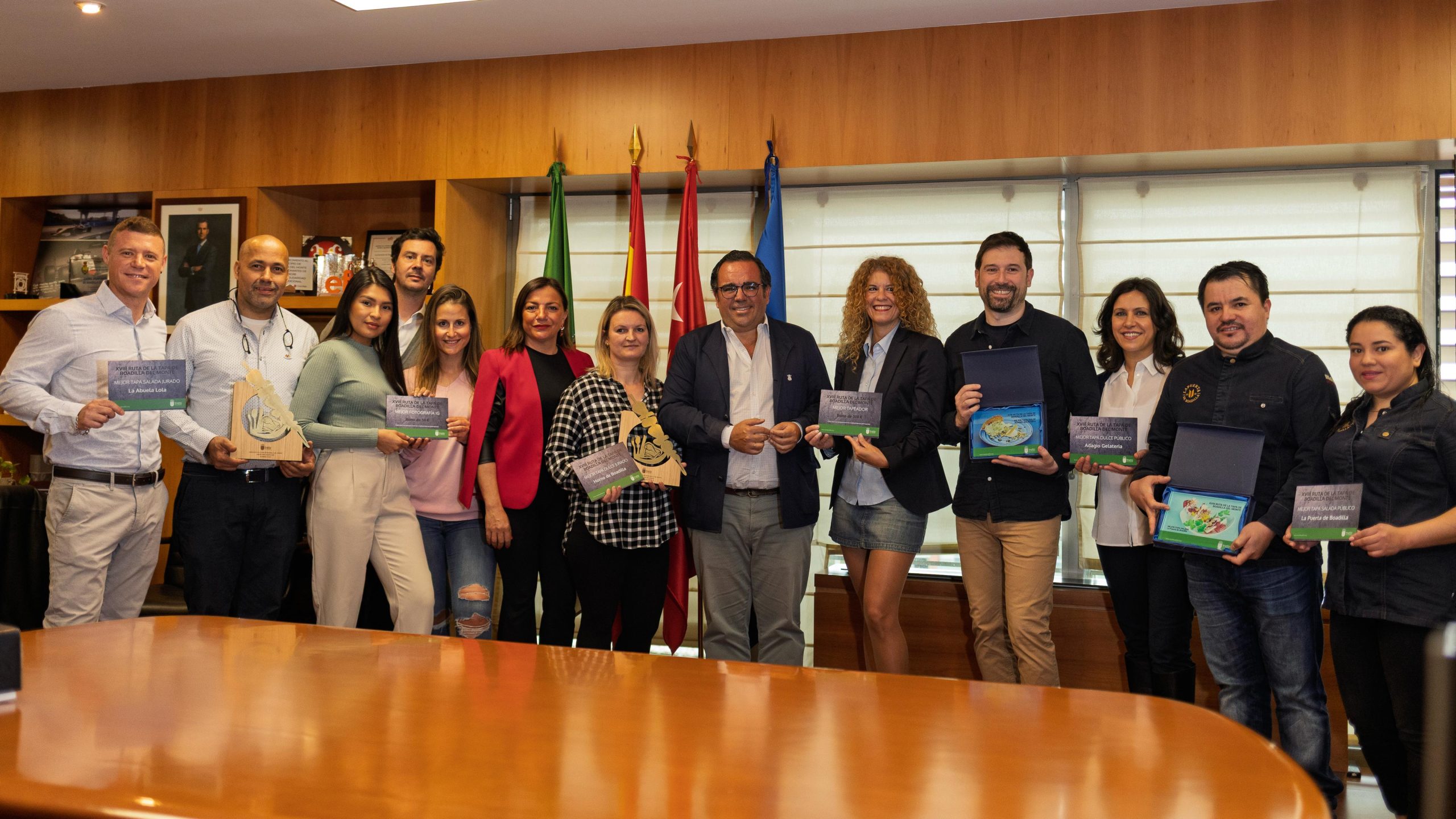 ADAGIO, PUERTA DE BOADILLA, LA ABUELA LOLA Y HORNO DE BOADILLA, PREMIADOS DE LA RUTA DE LA TAPA