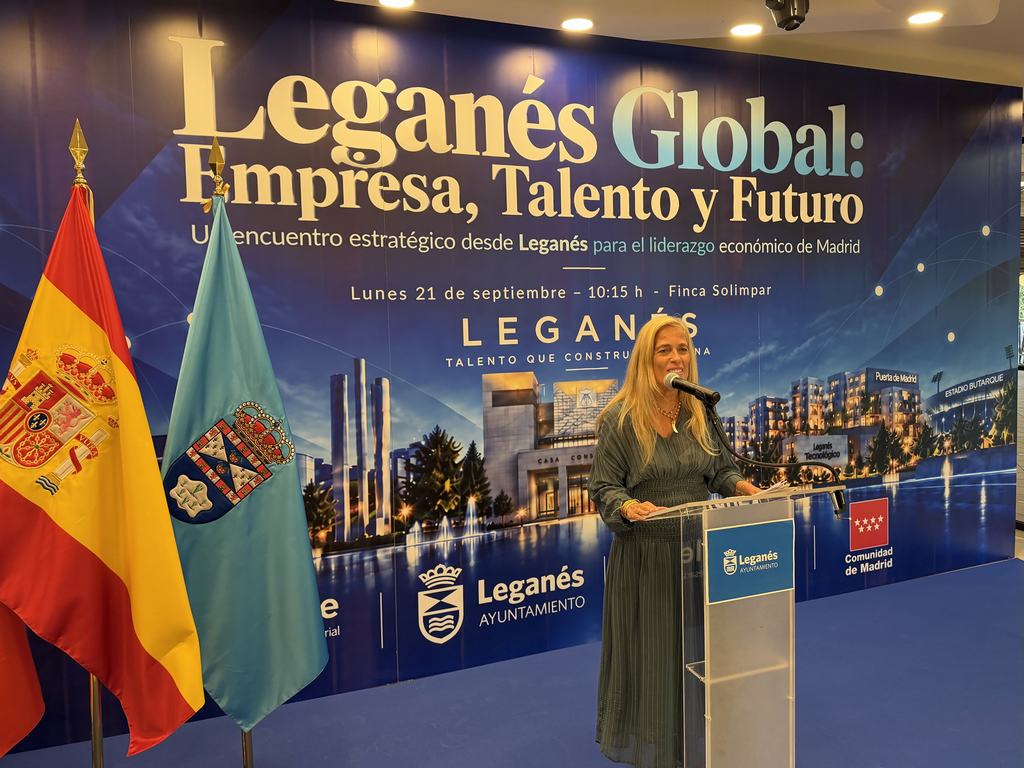 El alcalde anuncia los premios ‘Talento y Empleo’ ante 300 empresarios locales en el III Encuentro ‘Leganés Global’