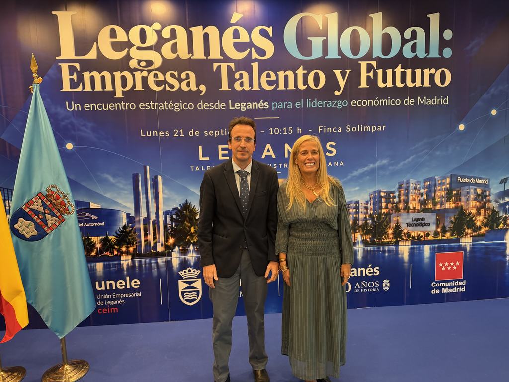 El alcalde anuncia los premios ‘Talento y Empleo’ ante 300 empresarios locales en el III Encuentro ‘Leganés Global’