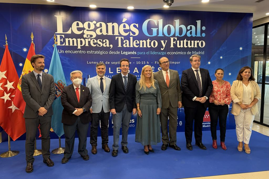 El alcalde anuncia los premios ‘Talento y Empleo’ ante 300 empresarios locales en el III Encuentro ‘Leganés Global’
