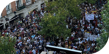 Leganés mostró su apoyo y solidaridad a Ceuta y los Ceutíes
