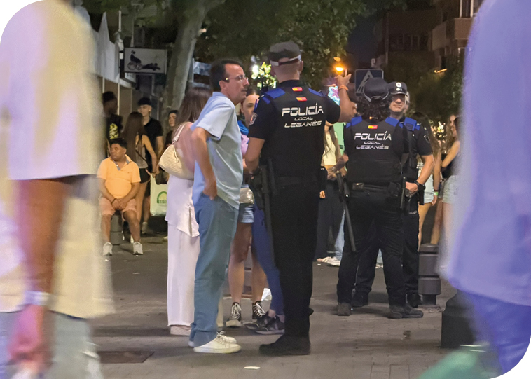 Otras Fiestas sin incidentes gracias al dispositivo de seguridad