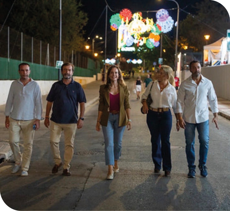 VOX Alcorcón acerca su caseta a vecinos y colectivos durante las Fiestas