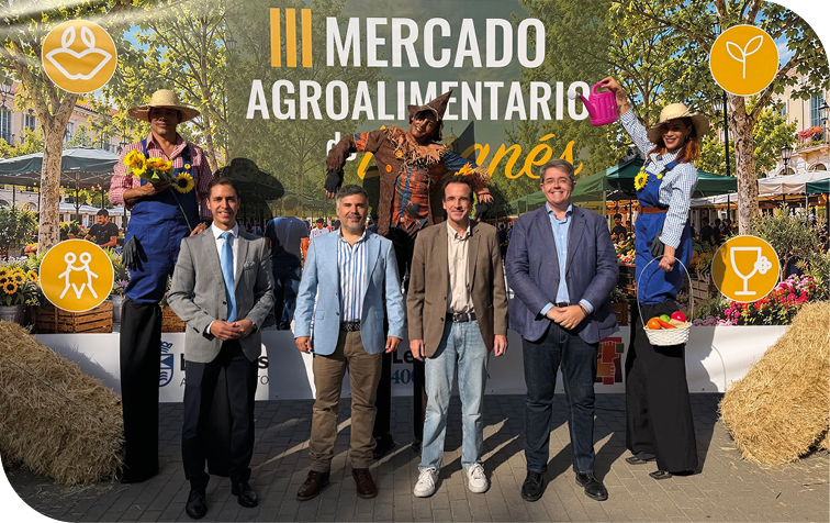 El III Mercado Agroalimentario reúne en Leganés a 15 comercios y productores
