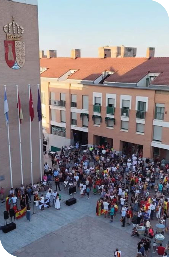 Vox Arroyomolinos mostró su apoyo a Ceuta 
y a la defensa de las fronteras españolas