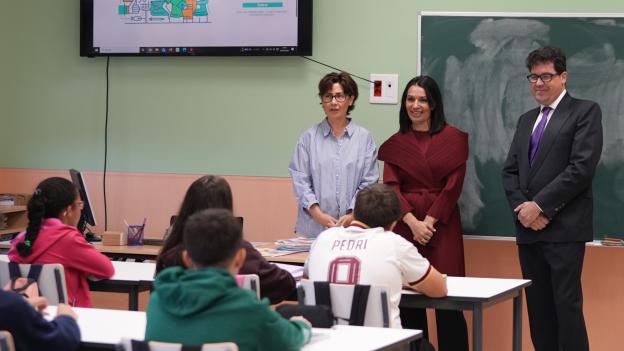 La Comunidad de Madrid suma este curso 400 nuevas plazas escolares públicas en el IES Elisa Soriano Fischer de Getafe