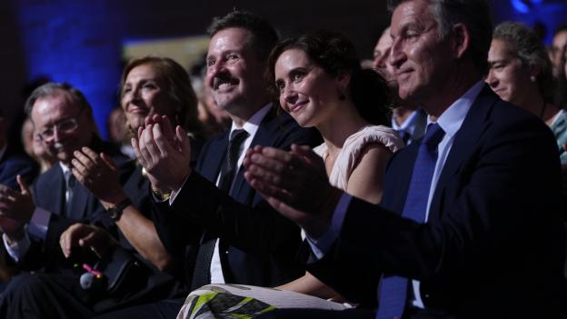 Díaz Ayuso en la XII Gala del Altruismo, que reconoce a protagonistas de historias de solidaridad y colaboración social